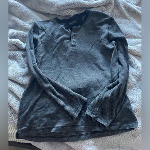 Vintage looking banana republic striped shirt